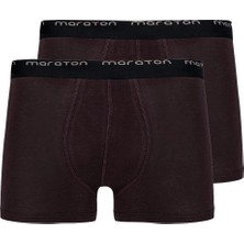 Maraton 2'Lİ Erkek   Kahverengi Boxer