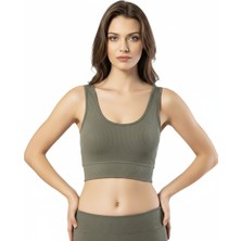 İncili Fitilli  Büstiyer – Toparlayıcı Esnek Kumaş, Günlük Konfor