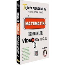 Tasarı Akademi Yayınları Tasarı Matematik Problemler Video Ders Notları 3