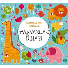 Bilgipark Yayınları Çocuklar Için Mandala - Hayvanlar Diyarı