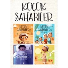 Uğurböceği Yayınları Küçük Sahabiler Seti 1 (4 Kitap) Eğlenceli Tasarım ve Karton Kapak Özelliği ile