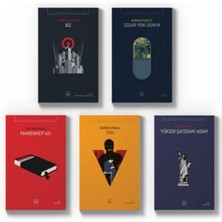 İthaki Yayınları Distopya Seti (Fahrenheit 451, Cesur Yeni Dünya, Yüksek Şatodaki Adam, 1984, Biz)