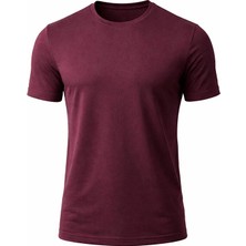 Jiber Anti Alerjik Bisiklet Yaka Bambu Erkek T-Shirt 334