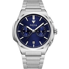 Fiesta Gümüş Çelik Kordon Erkek Kol Saati L-F601076