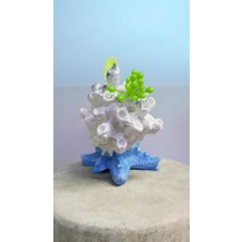 Medusa Ikili Fosforlu Akvaryum Dekoru