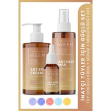 Weem Karınca Yumurtası Yağı Içeren Tüy Dökücü Krem- Tüy Azaltıcı Serum ve Vücut Nemlendirici Süt