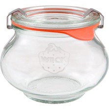 Feyza Design 3'lü Dekor Cam Saklama Kavanoz Seti, 560 Ml, Şık ve Kullanışlı Tasarım