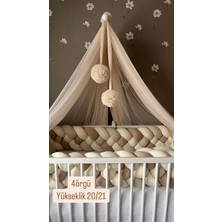 240 cm 4 Örgü Beşik Korumalık