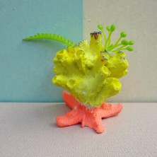 Medusa Ikili Fosforlu Akvaryum Dekoru