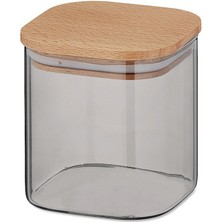 Feyza Design Şeffaf Cam Kavanoz 0,75 L, Pratik ve Şık Saklama Çözümü