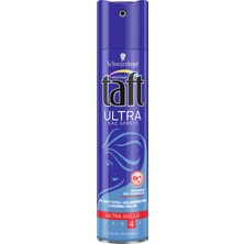 Taft Ultra 250 ml Güçlendirici Saç Spreyi Arginin ile 24 Saat Ultra Güçlü Tutuş Sağlar
