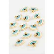 Datatek Göz Tek Kulplu Mineli Bileklik ve Kolye Ucu Aparatı 1 Adet