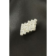 Datatek Zikzak Taşlı Broş