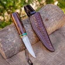 Köse Mehmet Puukko Model - N690 Çeliği - Japon Kaplama Ceviz Sap