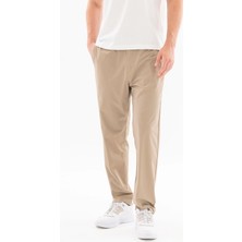 Maraton Regular Erkek  Düz Paça Bej- Pantolon