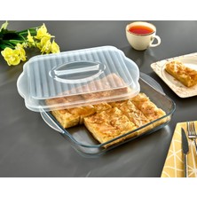 Borcam Kapağı Şeffaf Kare 29*32 cm