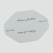 Renklime Oval Kolye Kartı