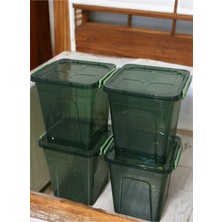 Feyza Design 10 Litre Dikey Plastik Saklama ve Düzenleme Kabı, Pratik ve Şık Kullanım