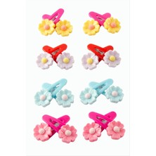 Datatek Papatya Çıtçıtlı Toka 4 Adet