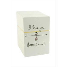 Datatek I Love Yazılı Bileklik Kartı 200 Adet