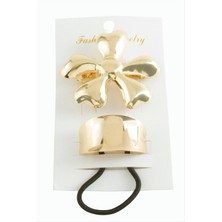 Datatek Çiçek Otamatik Lastikli Toka 2 Adet