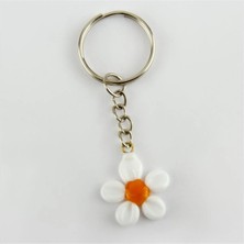 Datatek Papatya Figürlü Cam Anahtarlık