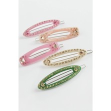 Datatek Karışık Taşlı Klipsli Toka