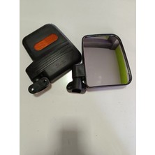 Monero Üç Tekerlekli Kabinli ve Kasalı Ayna Takımı Sağ-Sol Reflektörlü