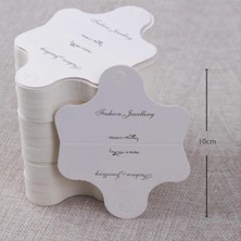 Renklime Kraft Kelebek Kolye Kartı