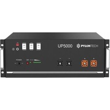 Pylontech UP5000 48V 100AH 4.8kwh Kapasiteli Rack Tipi Lityum Akü Paralellenebilir (Lv)