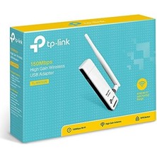 Skygo TL-WN722N, N150 Mbps Yüksek Kazanımlı Kablosuz USB Adaptör, 4dbi Ayrılabilir Anten