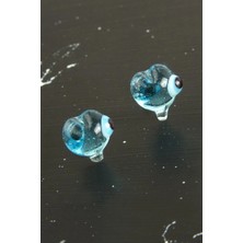 Renklime Penguen Cam Küpe