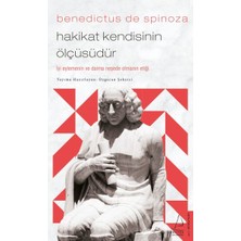 Destek Yayınları Benedictus De Spinoza-Hakikat Kendisinin Ölçüsüdür