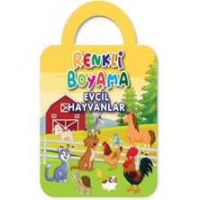 Baloon Kids Renkli Boyama-Evcil Hayvanlar