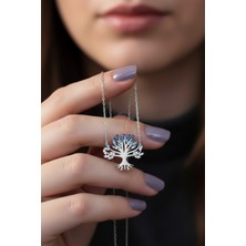 Parmas Design Kadın Hayat Ağacı 925 Ayar Gümüş Kolye