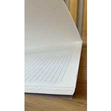 Skygo A4 Boyutunda Şeffaf Kapağa Sahip Yırtılmaz Su Geçirmez Spiralli 60 Yapraklı Not Defteri, Ofis Için Ideal, Planlayıcı (Kareli)