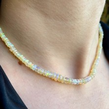 Doğaltaş Opal Dizi Kolye