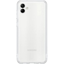 Azrlya Newface Samsung Galaxy A04 Kılıf Lüx Şeffaf Silikon