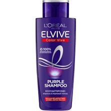 L'oreal Paris Elvive Purple Shampoo - Turunculaşma Karşıtı Mor Şampuan 200ML