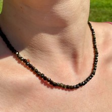 Doğaltaş Obsidyen Kolye