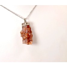 Doğaltaş Aragonit Kolye