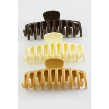 Renklime Düz Renkli Mandal Toka 11 cm