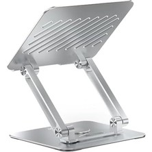 Skygo 360° Dönebilen Alüminyum Tablet Standı Yükseklik ve Eğim Ayarlı Metal Tablet Tutucu iPad Pro 13 12 11 Air Mini 5 4 3 Telefon E-Okuyucu Uyumlu