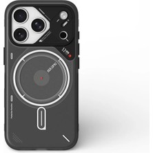 Blueo iPhone 17 Pro Max Uyumlu Magsafe Özellikli A17 Frosted/Buzlu Kılıf