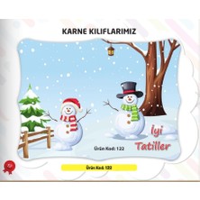 Atak Yayıncılık Ata Yayıncılık 20'li Karne Kabı Kılıfı Renkli Desenli Ölçüler ile Eğlenceli Kullanım