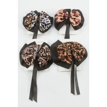 Renklime Leopar Desenli Kurdale Otomatik Toka 15 cm