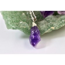 Doğaltaş Ametist Kolye