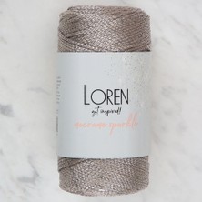 Durukar Loren Macrame Sparkle Simli Vizon El Örgü Ipi - Rm