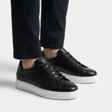 Marcobranchını Bağcıklı Sade Model Düz Kalın Taban Erkek Sneaker Ayakkabı 614055M