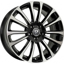 LJA-A1204-03 6.5X16" 5X98 ET40 58.1 Machined 16 Inç Jant Takımı (4 Adet)